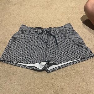 Lululemon shorts, size 12, black and white